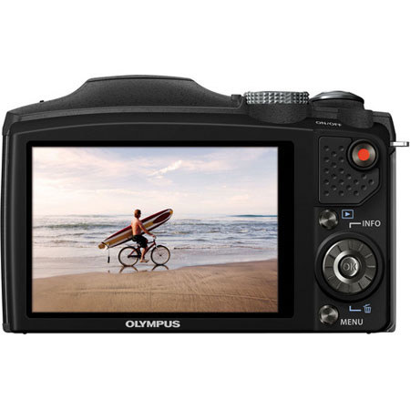 Olympus SZ-31MR iHS Digital Camera, Black