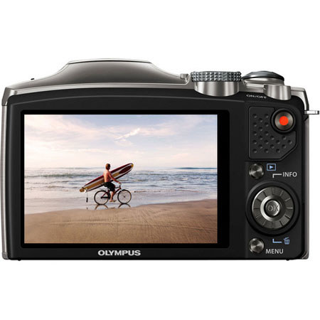 Olympus SZ-31MR iHS Digital Camera, Silver