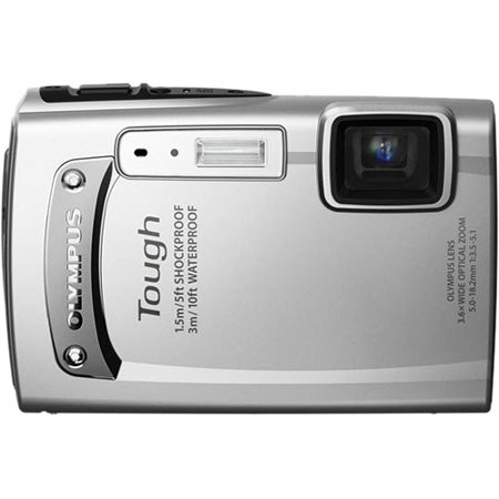 Olympus Stylus Tough TG-310 Camera, Silver