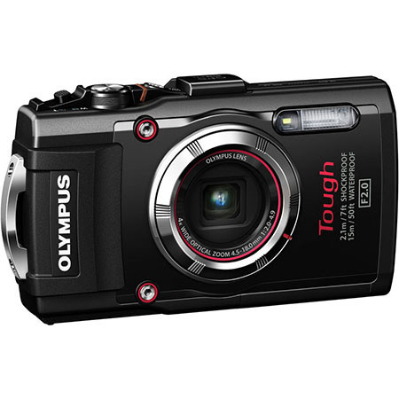 Olympus Tough TG-3 Digital Camera - Black With Upgrade Kit