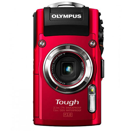 Olympus Tough TG-3 Digital Camera - Red