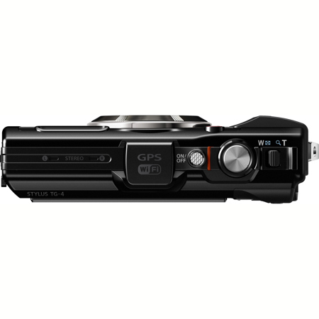 Olympus Stylus Tough TG-4 Digital Camera, Black