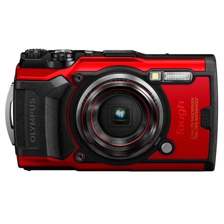 Olympus - Tough TG-6 Digital Camera (Red)