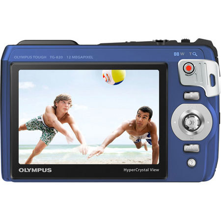 Olympus Tough TG-820 iHS Digital Camera, Blue