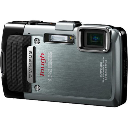 Olympus TG-830 iHS Digital Camera, Waterproof, Silver