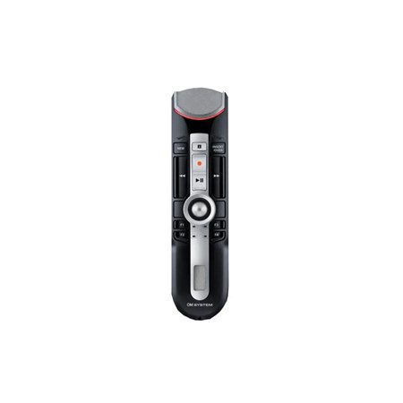 OM SYSTEM RecMic II RM-4010N Dictation USB Microphone, Push-Button