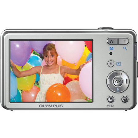 Olympus VG-110 Digital Camera, Silver