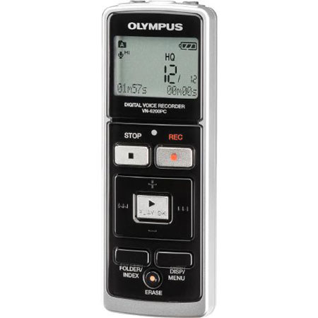 Olympus VN-6200 Recorder with Built-in 1GB Flash Memory