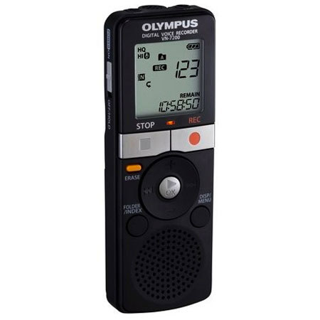 Olympus VN-7200 Digital Voice Recorder, 2GB Memory