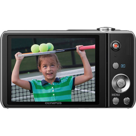Olympus VR-320 Digital Camera, Silver