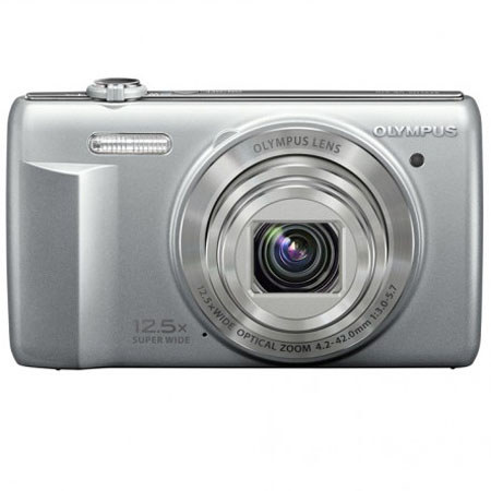 Olympus VR-370 Digital Camera, Silver