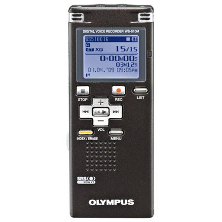 Olympus WS-510M Digital Voice Recorder w/4GB Flash Mem