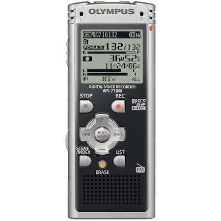 Olympus WS-710M 8GB Digital Voice Recorder, Black