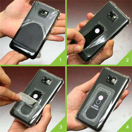 iOttie Waterproof Skin for Galaxy Note 2, Reusable