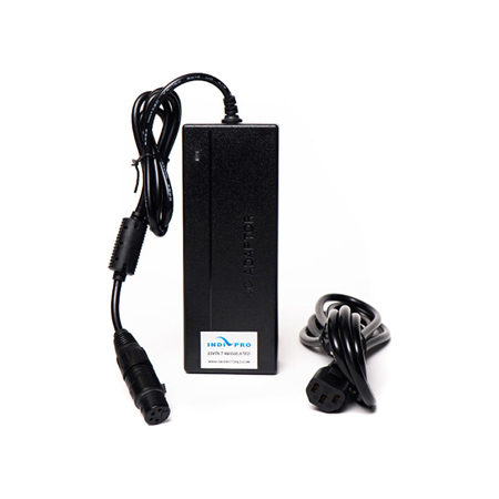 IndiPRO 10' 15V 10A AC Power Supply to 4-Pin Neutrik XLR Female Connector