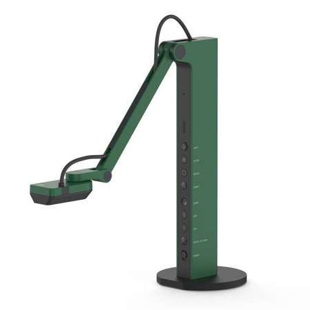 Ipevo VZ-R 8MP HDMI/USB Dual Mode Document Camera, Emerald Green
