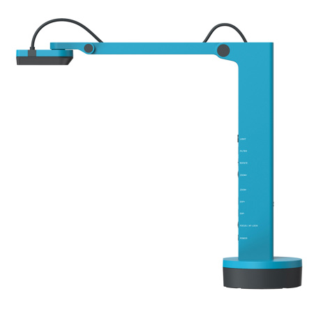 Ipevo VZ-X Wireless 8MP HDMI/USB Document Camera, Blue