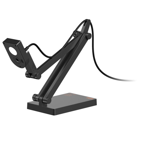 Ipevo V4K PRO 8MP USB Document Camera, Slate Gray