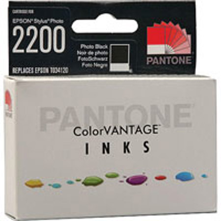 Pantone ColorVANTAGE Ink Cartridge for Epson, Blac