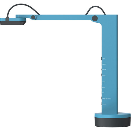Ipevo VZ-X 8MP Full HD Wireless and HDMI/USB Document Camera, Blue