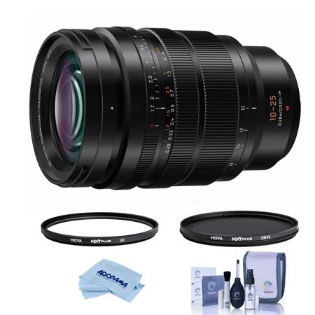 Panasonic LUMIX G Leica DG Vario-Summilux 10-25mm f/1.7 Lens. MFT w/Filter Kit