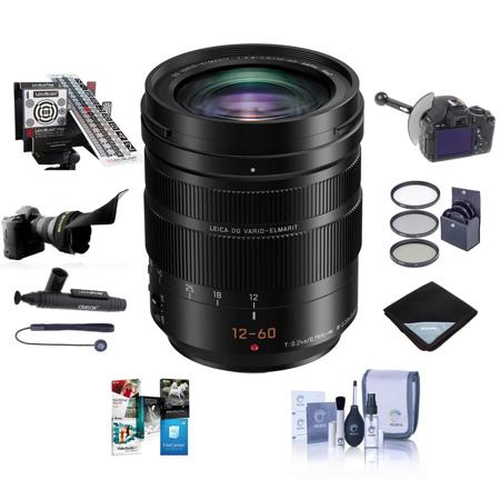Panasonic LUMIX G Leica DG Vario-Elmarit 12-60mm f/2.8-4 Lens, MFT w/Pro Acc Kit