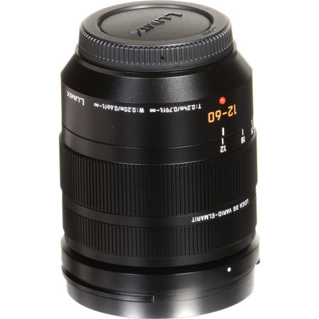 Panasonic Lumix G Leica DG Vario-Elmarit 12-60mm f/2.8-4.0 Aspherical Lens  for Micro Four Thirds, Black