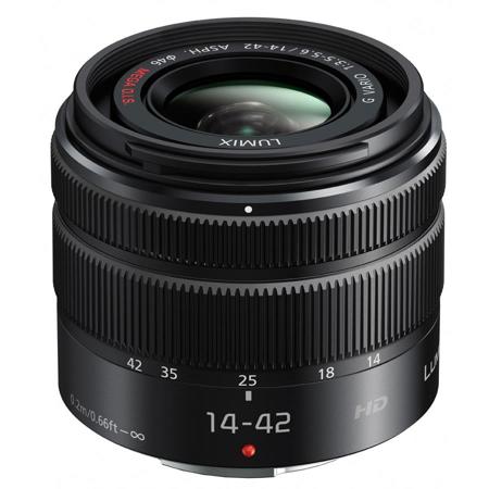 Panasonic 14-42mm F/3.5-5.6 II Lumix G Vario Mega OIS Zoom Lens for Micro Four Thirds Lens Mount Systems