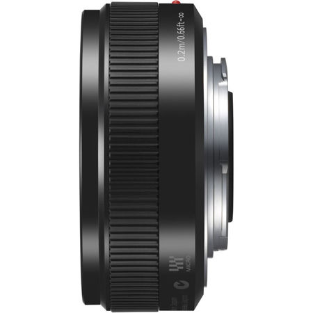 Panasonic LUMIX G 20mm f/1.7 II Aspherical Lens for Micro Four Thirds, Black