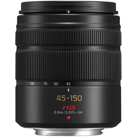 Used Panasonic 12-32mm F/3.5-5.6 Lumix G Vario Aspherical OIS Lens for Micro Four Thirds Lens Mount Systems - Black E