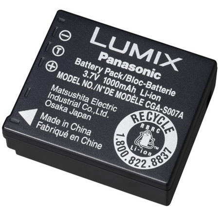 Panasonic Replacement Lithium Ion Battery Pack 1000mAh