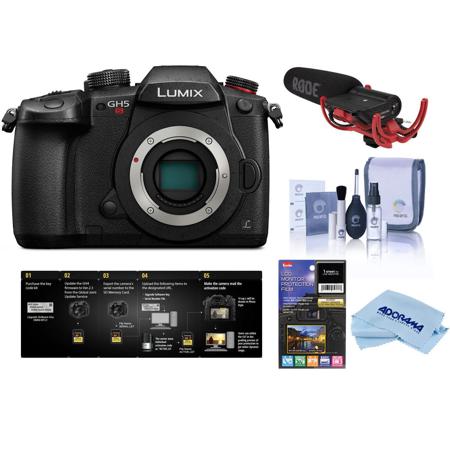 Panasonic Lumix DC-GH5s Mirorless Body With RODE VideoMic / V-Log L Firmware