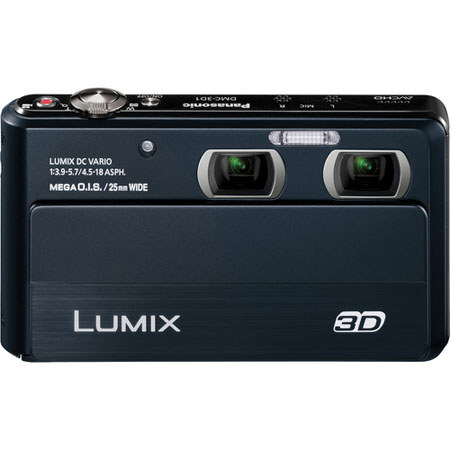 Panasonic Lumix DMC-3D1K Digital Camera, Black