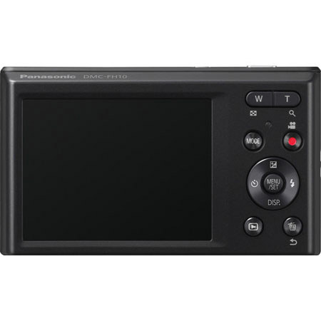 Panasonic Lumix DMC-FH10 Digital Camera, Black