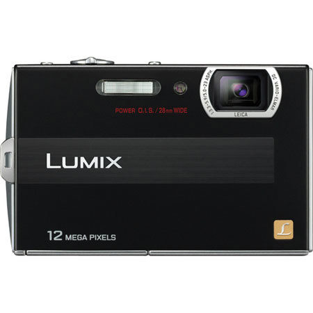 Panasonic Lumix DMC-FP8K 12.1MP Digi Cam, 2.7" LCD, Blk