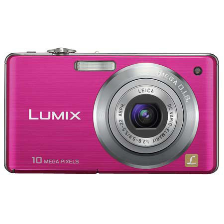 Panasonic Lumix DMC-FS7P 10.1MP Cmpct Dig Cam Kit, Pink