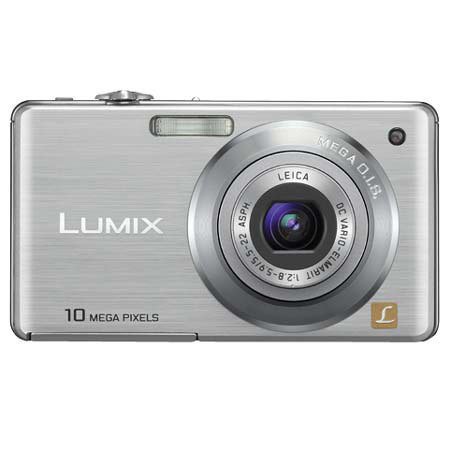Panasonic Lumix DMC-FS7S 10.1 MP Compact Cam Kit,Silver