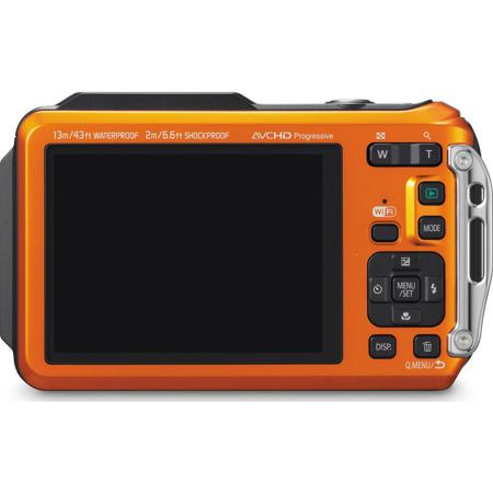 Panasonic Lumix DMC-FT5 Digital Camera, Orange