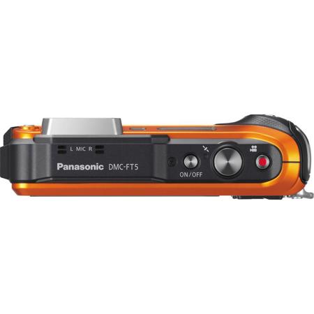 Panasonic Lumix DMC-FT5 Digital Camera, Orange