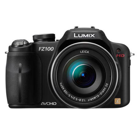 Panasonic Lumix DMC-FX100K Camera with 24x Zoom, Black Adorama