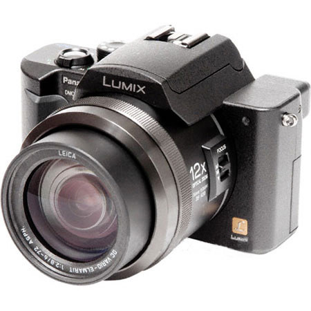 Panasonic Lumix DMC-FZ10K Digital SLR Camera, 4.0 MP, 12x Optical Zoom, 3x Digital Zoom, Black,