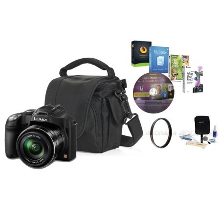Panasonic Lumix DMC-FZ70 Digital Camera with Free Accessory Bundle