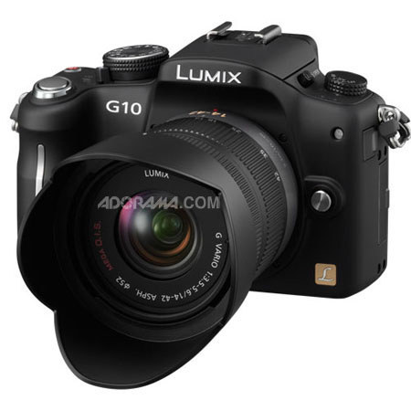 Panasonic Lumix DMC-G10K 12.1MP Digital Camera, Black