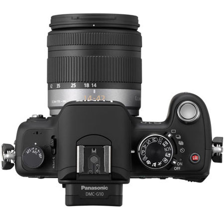 Panasonic Lumix DMC-G10 w/14-42mm Black-Refurbished