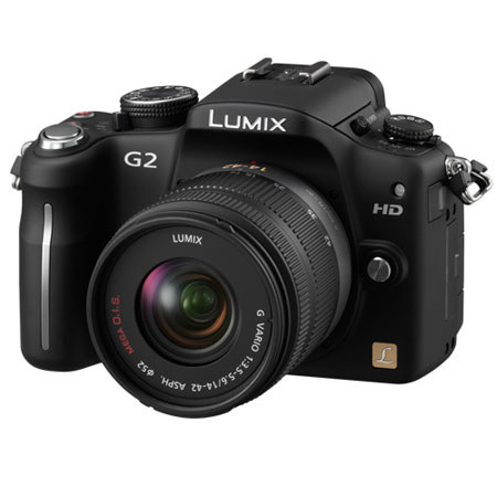 Panasonic Lumix DMC-G2K 12.1MP DSLR Camera, Black
