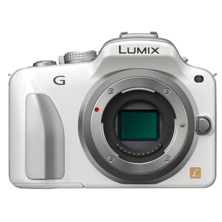 Panasonic Lumix DMC-G3 DSLR -White- Kit w/14-42mm Lens