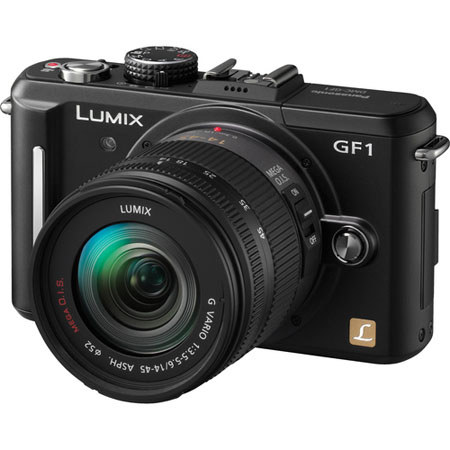 Panasonic Lumix DMC-GF1 13.1MP Camera +14-45mm/DMW-LVF1