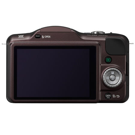 Panasonic Lumix DMC-GF3 w/14-42mm Lens, Brown