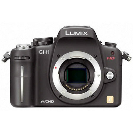 Panasonic Lumix DMC-GH1K-Body 12.1MP Camera Body Only, Black