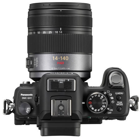 Panasonic Lumix DMC-GH1K 12.1MP Digital Camera, Black